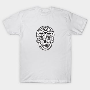 Sugar Skull B&W T-Shirt